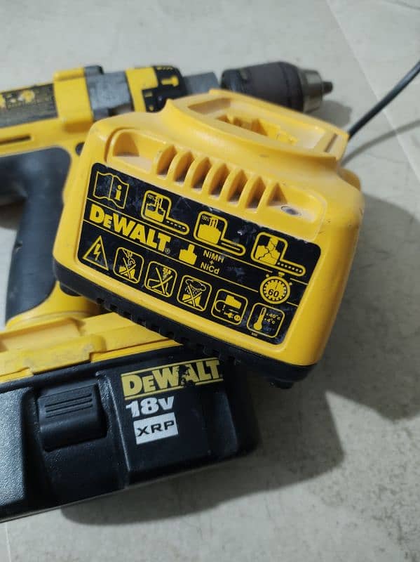 DeWalt 18volt XRP cordless drill machine 4