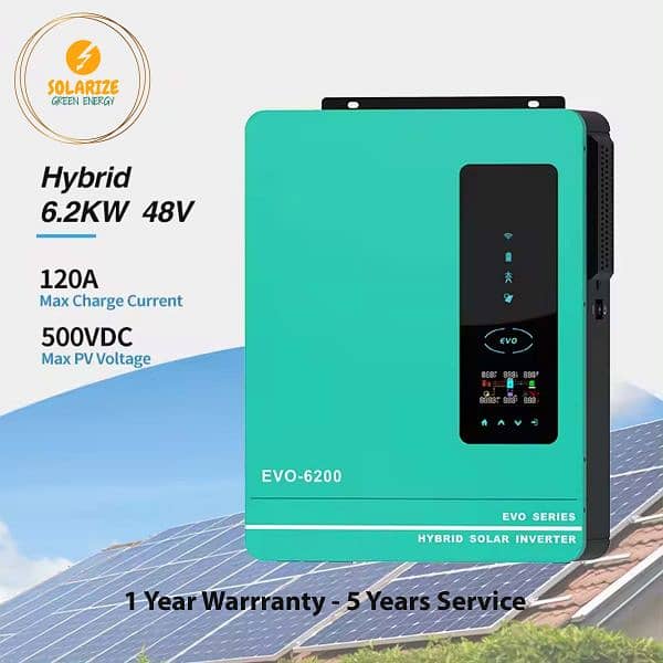 Anern 6.2 Kw hybrid Solar Inverter 5