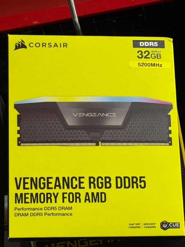 corsair Vengeance RGB ddr5 Ram 0