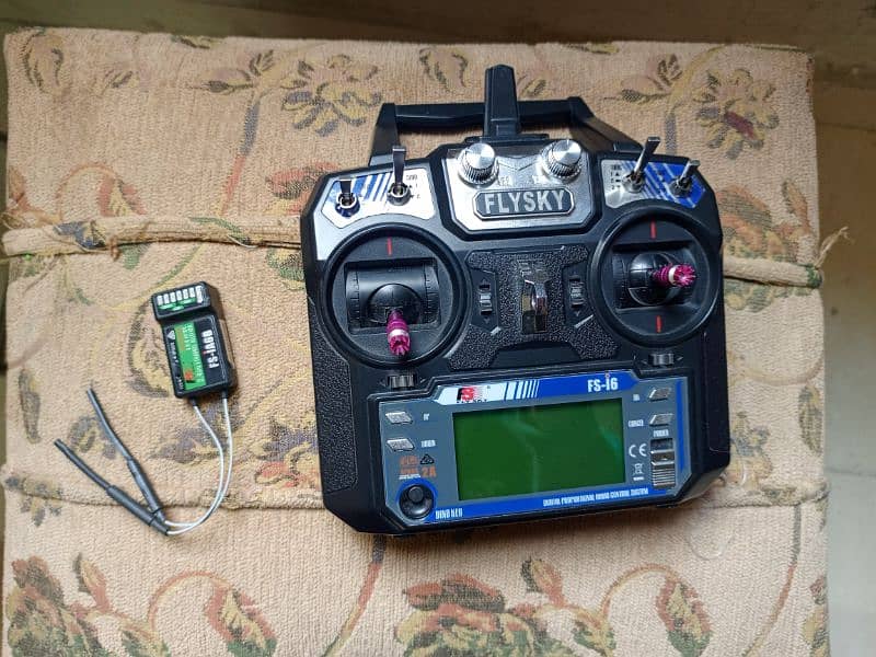 flysky fs i6 transmitter and fs ia6b receiver 6CH 2.4 GHz 1