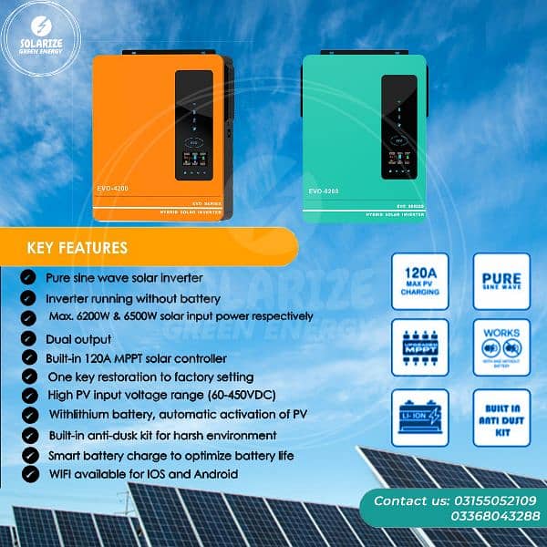 Anern 4.2 Kw hybrid solar inverter 2