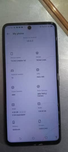 Tecno comon18t 128 gb