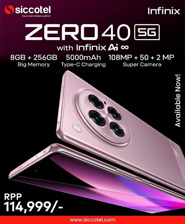 INFINIX ZERO 40 5g 0