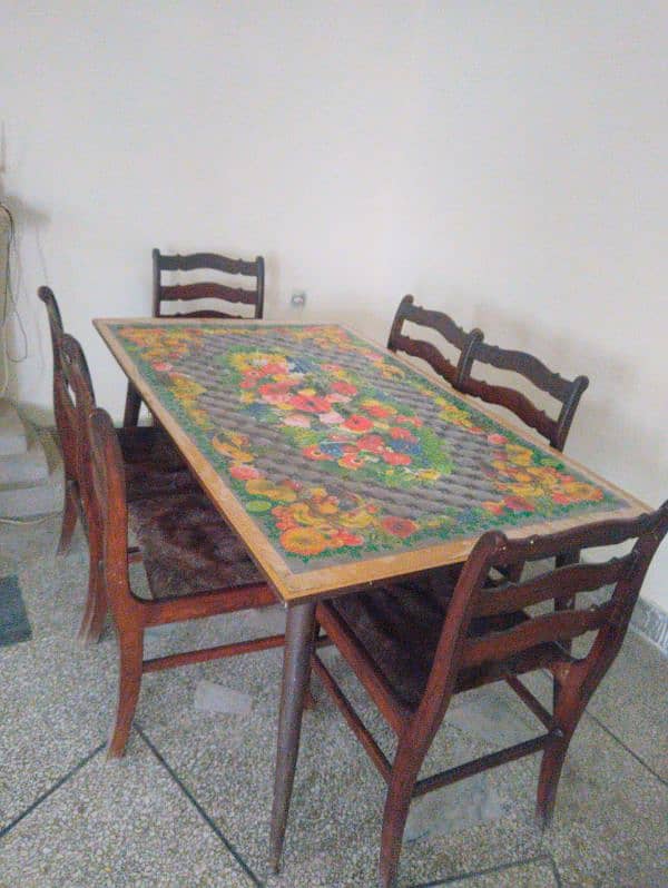 Dinning Table with Chairs 1