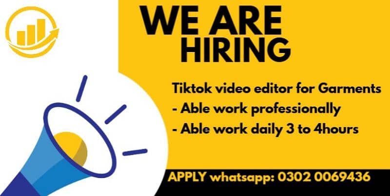 Required Editor | Social Media Marketer | Male Staff | Jobs 0