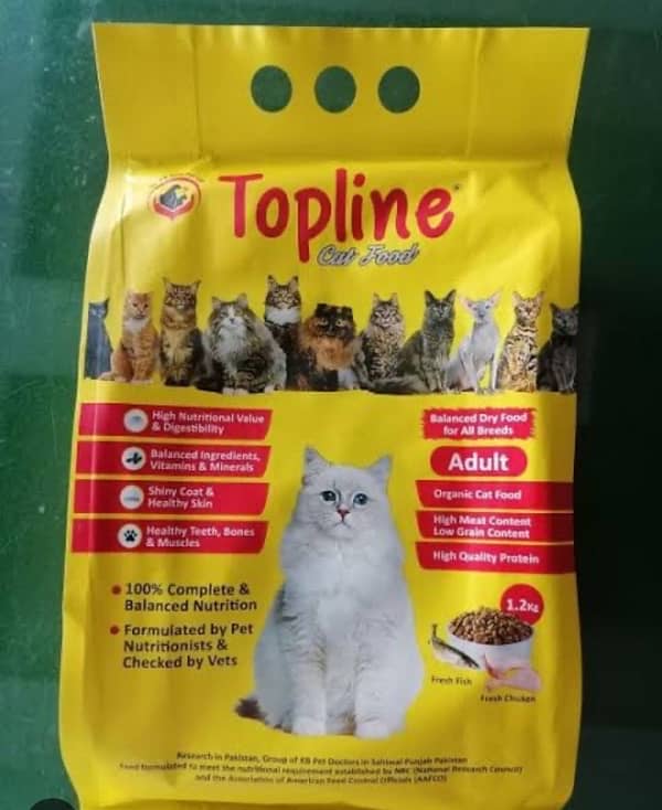 cat food topline adults 0