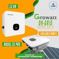 Growatt 12 Kw On-Grid X2 pro Inverter