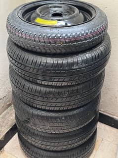 tyre for sale cultus, wagon R All japanese 660cc