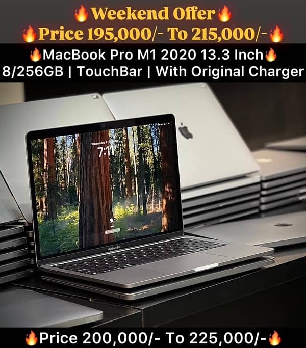 Macbook Pro M1 13 inch 8GB 256GB 2020 0