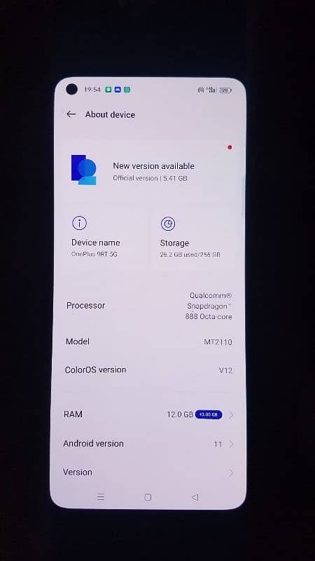 one plus 9RT 12/256GB 1