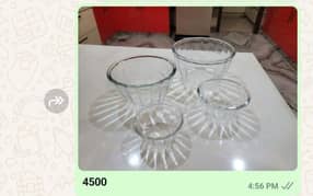 4 piece bowl set