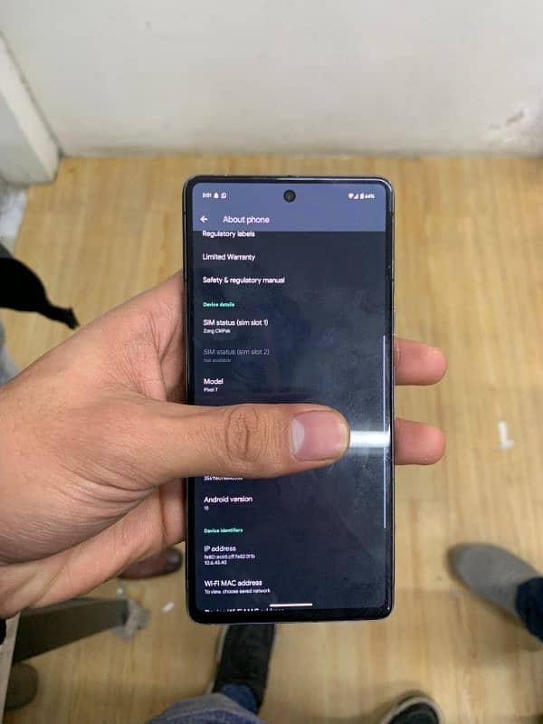 Google Pixel 7 8/128 black colour fresh 2