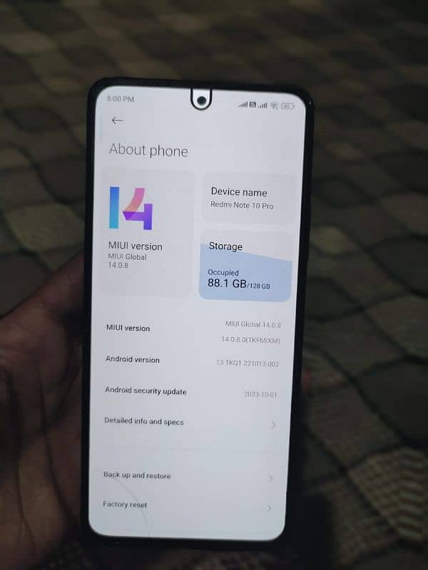 redmi note 10 pro 8/128 3