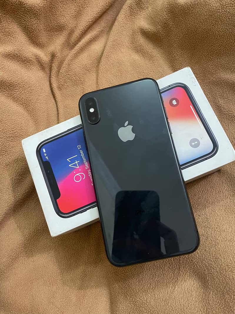 iPhone X PTA Approved Water Proof 72% Battery Health 1