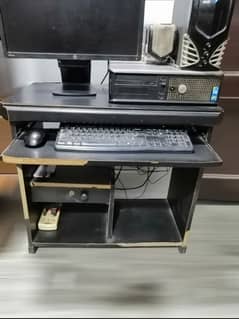 computer table for sale black colour