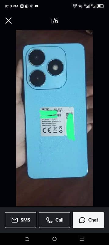 Tecno saprk 20 8+8 257 3