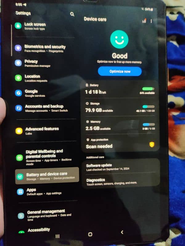 Samsung Galaxy Tab S5e 3