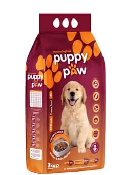 dog food puppy paw 3kg