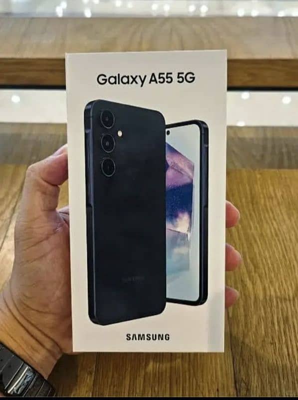 Samsung A55 5G nonpta 2 months sim chala gi 0