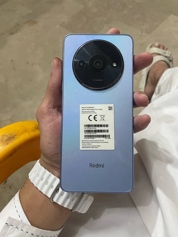 Redmi A3 4/128 gb New PTA Approved Box or charger 6