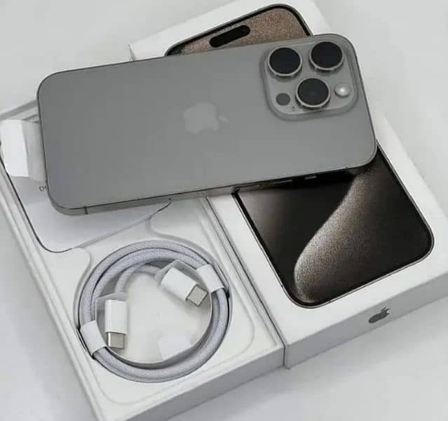 apple iPhone 15 pro max pta approved officially water pack 0