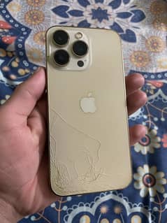 iPhone 13 Pro Gold Back Break LL/A