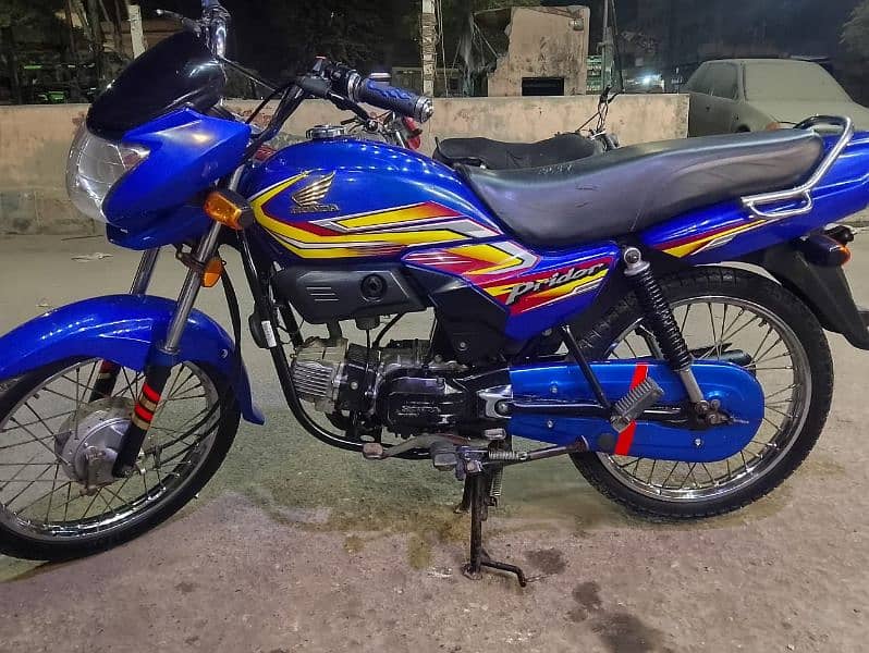 Honda pridor 100cc BLUE COLOUR 3