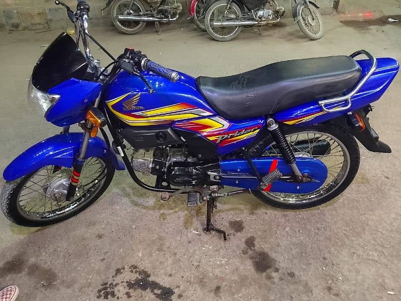 Honda pridor 100cc BLUE COLOUR 9