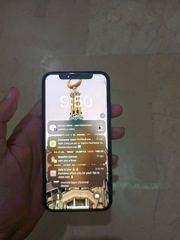 Iphone X 256 GB 10/10 condition 1