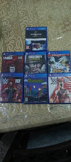 Playstation 4 games. Call of duty/ Uncharted