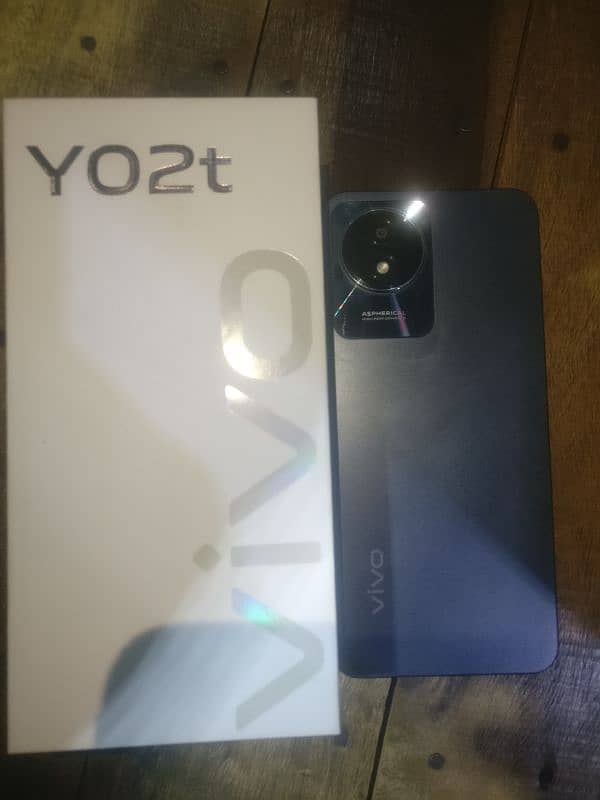 Vivo Y02t Ram=4 / Storage=64gb wih box only warranty till 9/3/2025 0