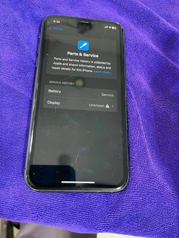 IPHONE 11 DUEL PHYSICAL PTA APPROVED 128 GB 71 BH 10/8 condition 6