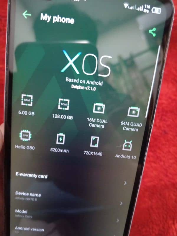 Infinix Note 8 pro  6/128 All Ok 2