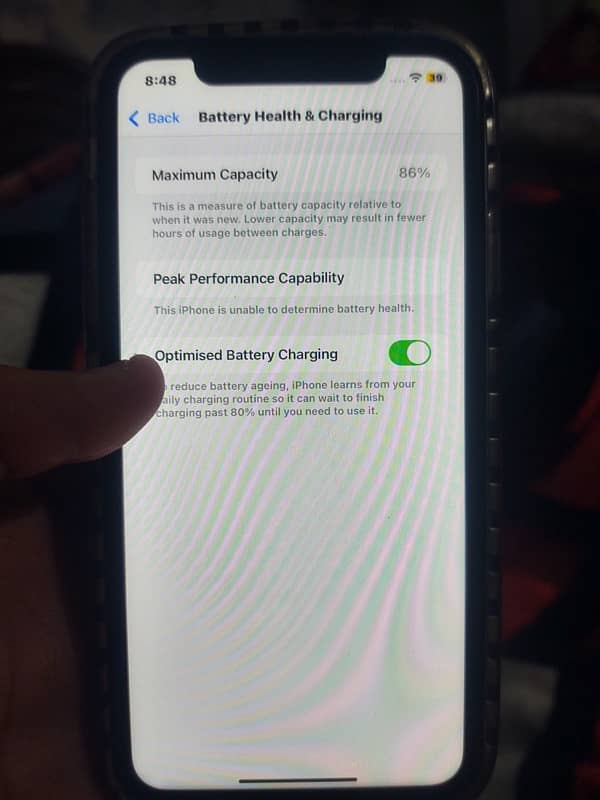 IPHONE XR 86 BATTERY HEALTH NON PTA JV 2 MONTHS SIM WORKING 2