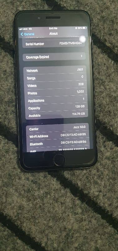 iphone 7plus 128gb pta approved 1