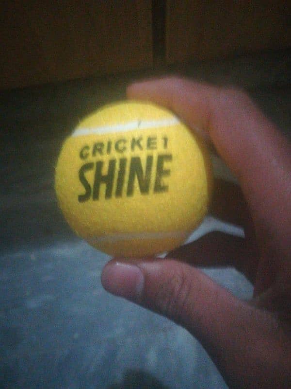 cricket shine. tennis ball 1