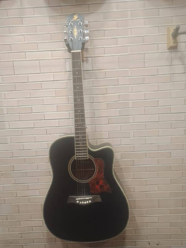 swift horse 41inch jumbo acoustic guitar good condition 0