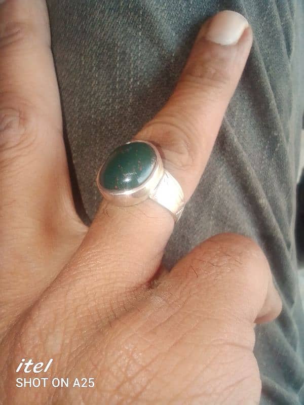 BLOODSTONE IN SILVER 6