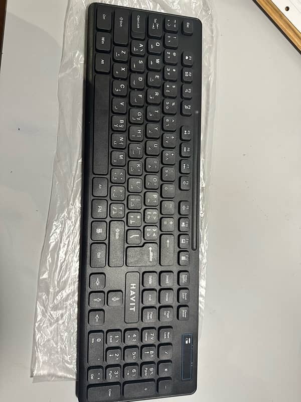 HAVIT keyboard UNUSED 0