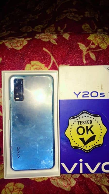 vivo y20s with box 1