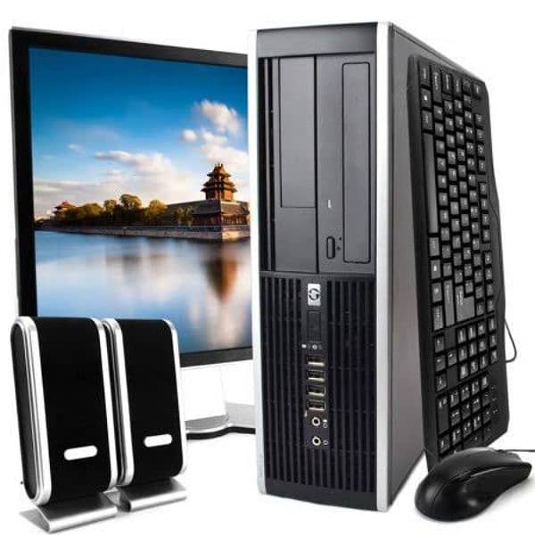 HP Compaq 6000 Pro Desktop Intel Core 2 Duo Full System 0