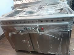 16 LITER DOUBLE TANK FRYER, 5 BURNER STOVE, SHAWARMA MACHINE FOR SALE