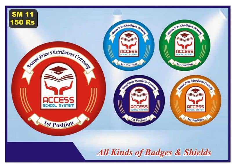 school Awards and shields Madels 0