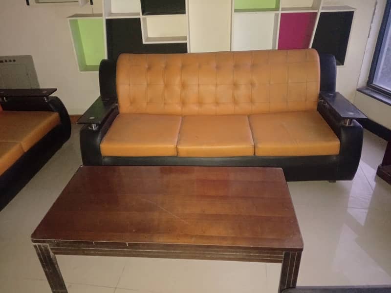 Sofa set and tables 9