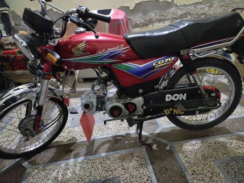 Honda CD 70 2014 Model in Geunine Condition for Sale 1