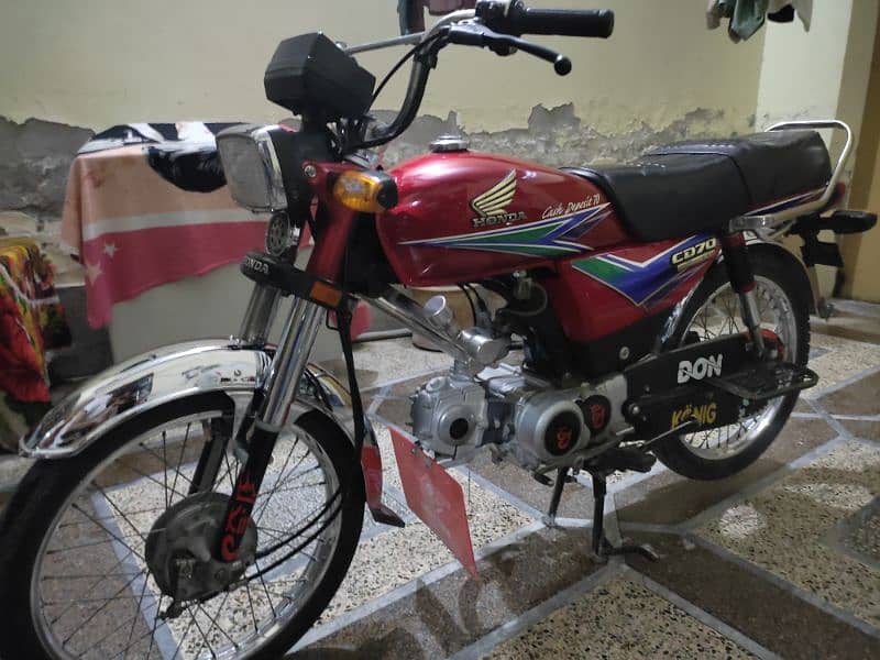 Honda CD 70 2014 Model in Geunine Condition for Sale 2