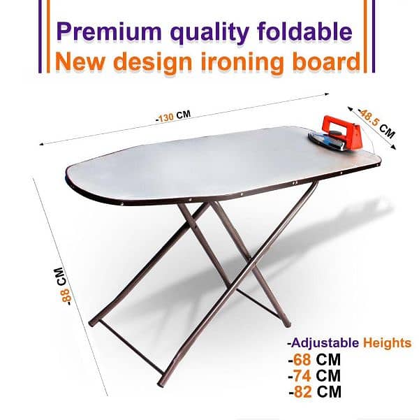 Coffee table/Laptop table/School table/Iron table/Foldable table. 9