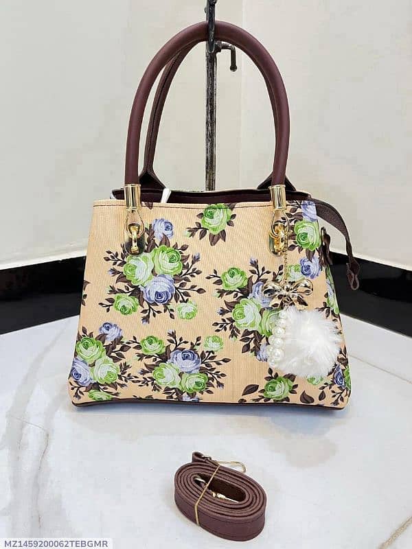 canvas printed woman's handbag 4