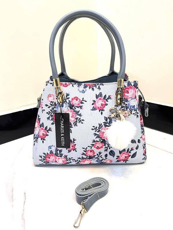 canvas printed woman's handbag 7