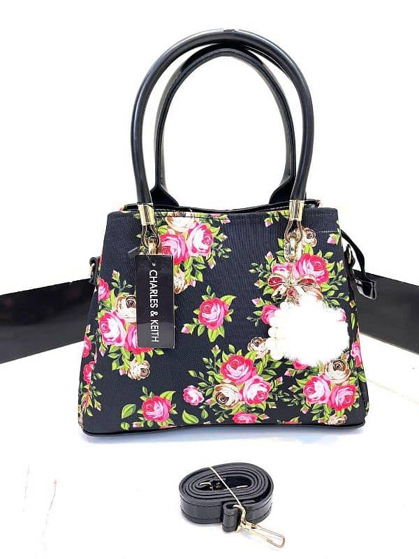 canvas printed woman's handbag 8